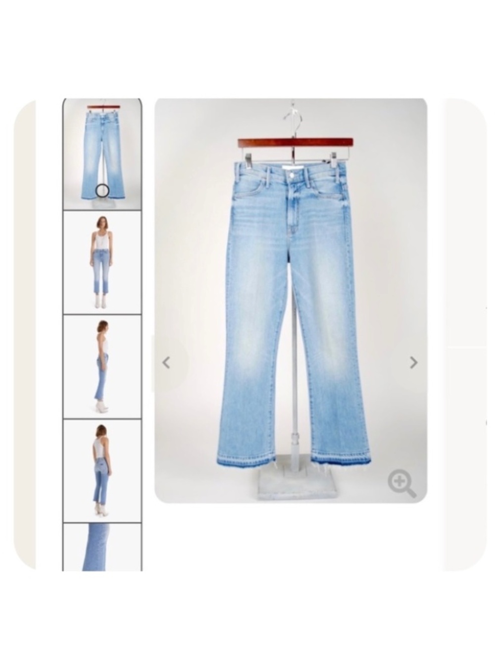 NWT Mother Jeans The Hustler size 29